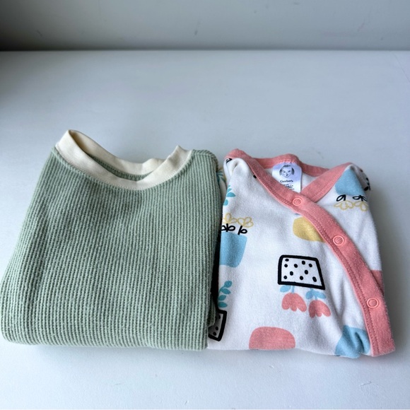 Gerber Kimono One Piece and Cat & Jack Romper - Picture 10 of 10